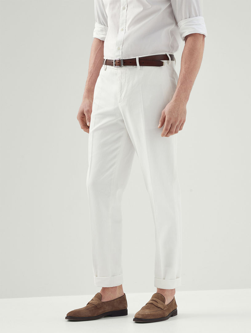 Garment-dyed Trousers