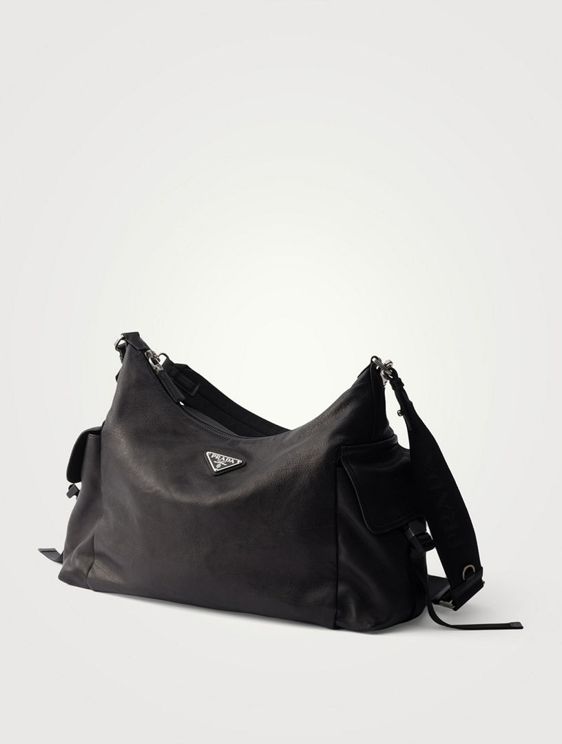 PRADA Prada Explore Leather Shoulder Bag | Holt Renfrew