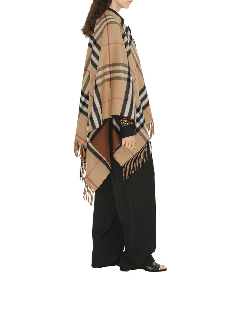 Burberry cheap cashmere cape