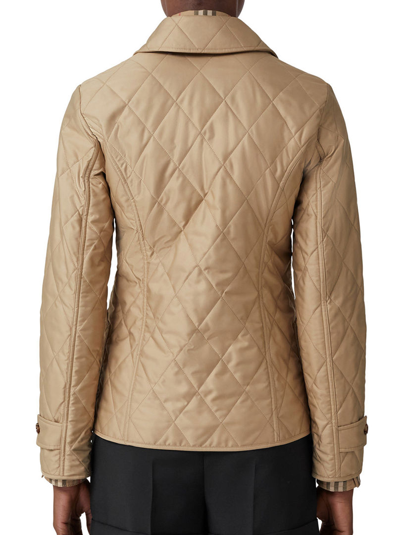 Diamond Quilted Thermoregulated Jacket