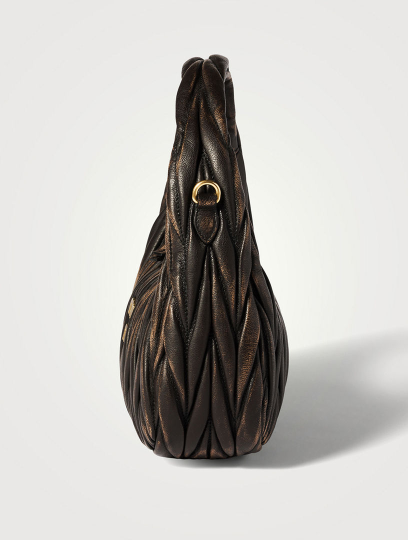 MIU MIU Wander Matelassé Nappa Leather Bag | Holt Renfrew