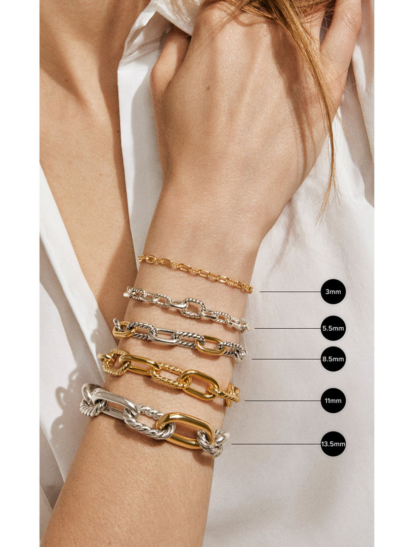 DAVID YURMAN Dy Madison Chain Bracelet In 18k Yellow Gold 11mm Holt Renfrew