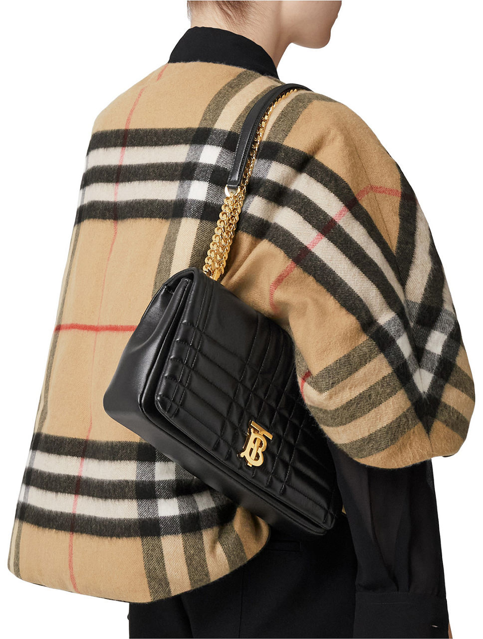 Burberry Check Medium Dog Collar in Archive Beige/briar Brown | Burberry®  Official