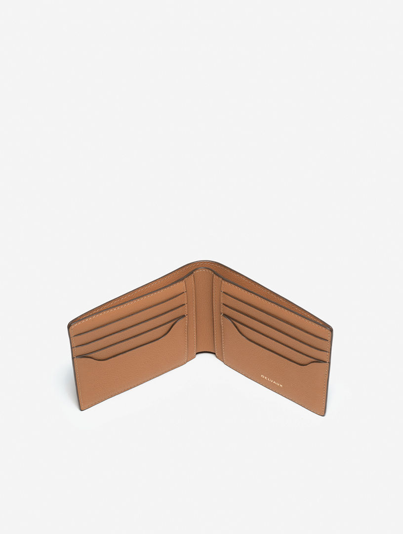 【DELVAUX直営店】Livre Wallet ♪Delvaux♪ Livre Wallet Mini 二つ折り財布 Rodeo Calf
