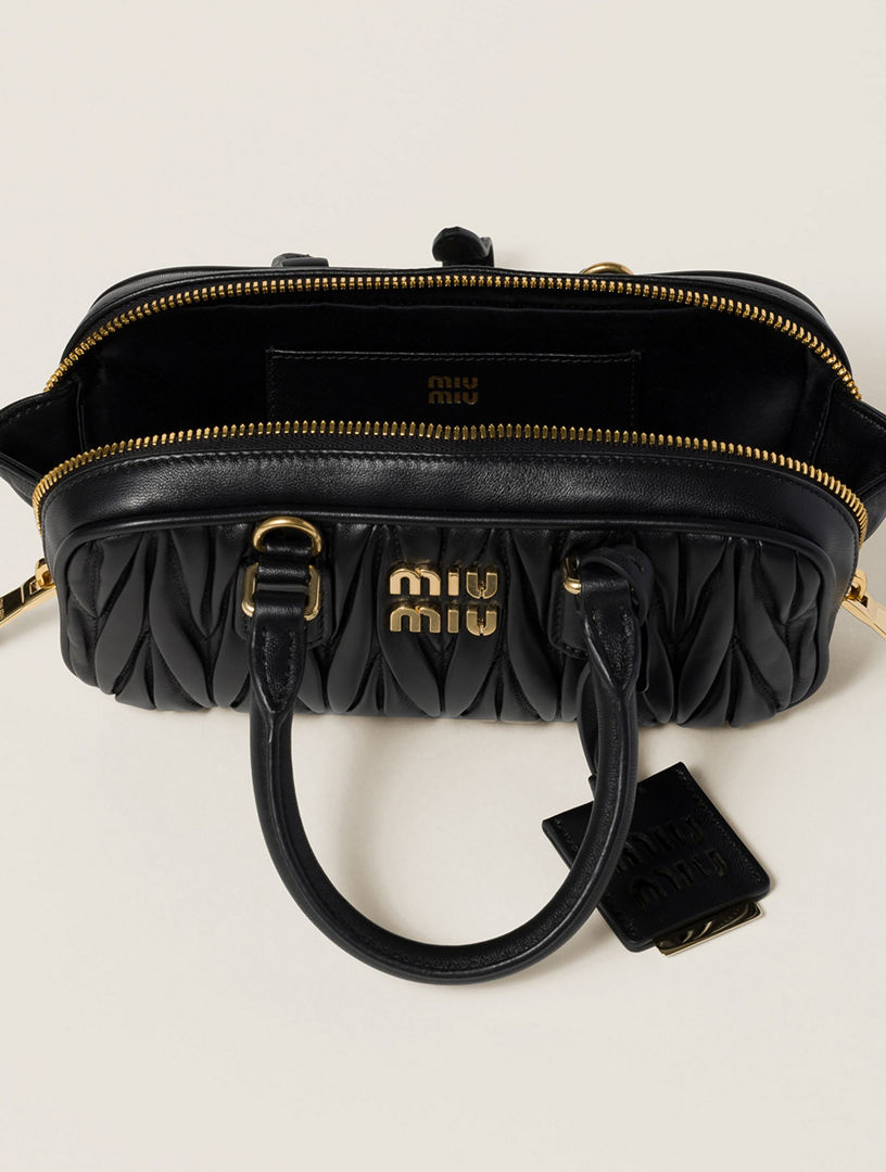 MIU MIU Arcadie Matelassé Nappa Leather Mini-bag | Holt Renfrew