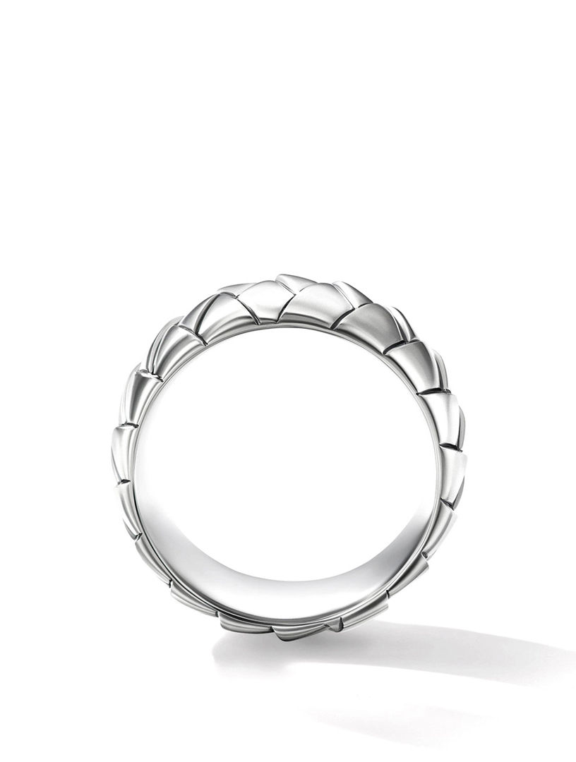 DAVID YURMAN Cairo Wrap Band Ring In Sterling Silver | Holt Renfrew