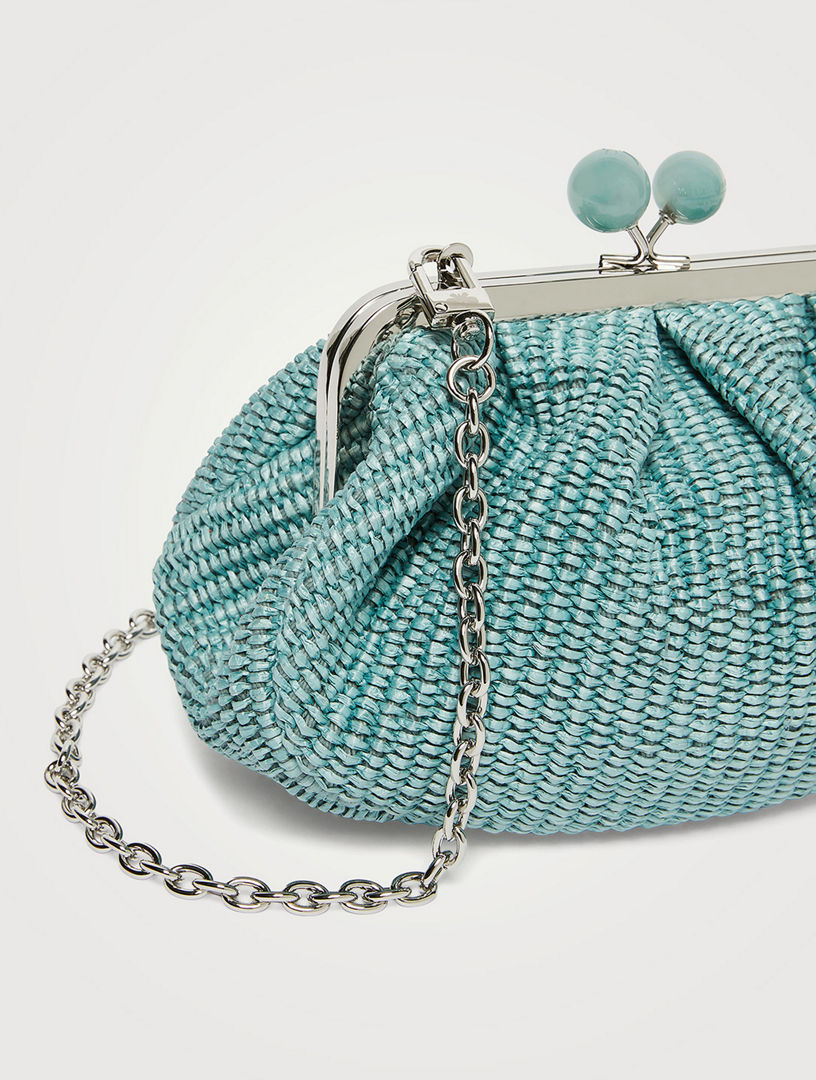 WEEKEND MAX MARA Small Raffia-effect Pasticcino Bag | Holt Renfrew