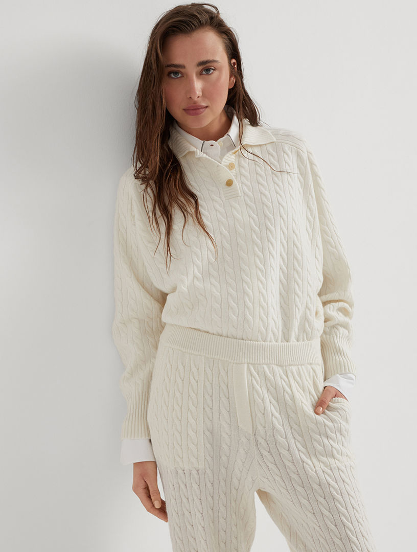 Polo-style Sweater
