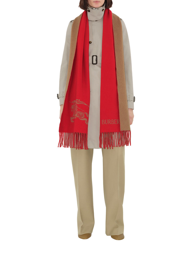 Reversible Ekd Cashmere Scarf
