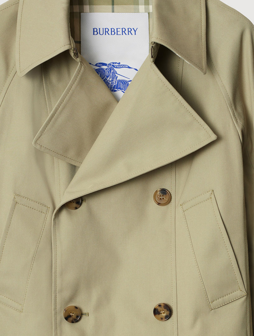 BURBERRY Cotton Blend Trench Jacket | Holt Renfrew