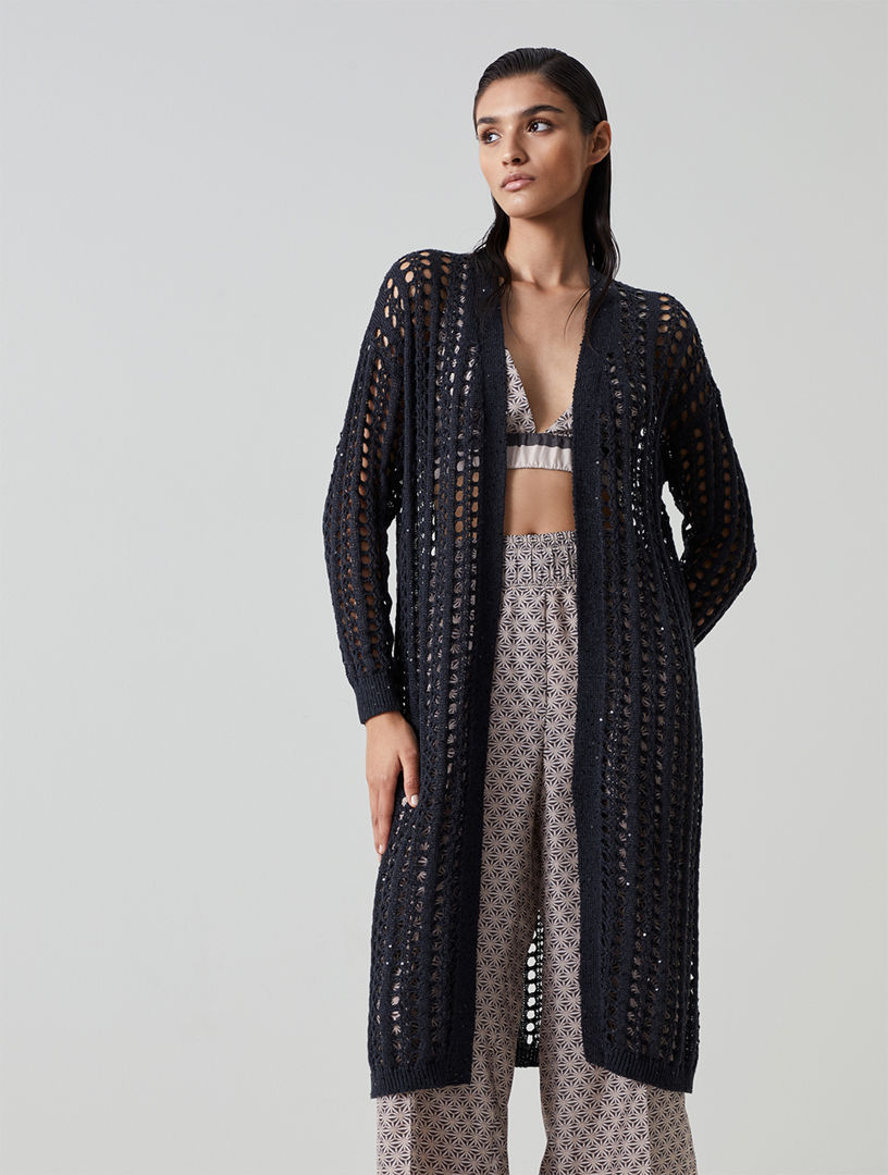 Net 2025 long cardigan