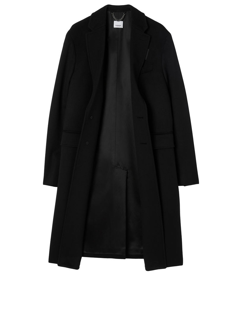 Wool cashmere tailored deals coat burberry