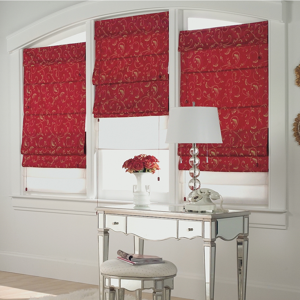 JCP Home Collection Custom Spencer Double Roman Shade   Sizes