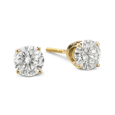 Round Diamond Studs 1 Ct. T.w. | Devtune