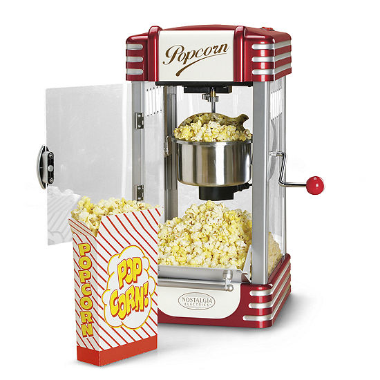 Nostalgia Electrics Countertop Kettle Popcorn Machine Rkp 630