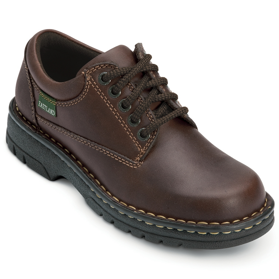Eastland Plainview Womens Leather Oxfords, Brown