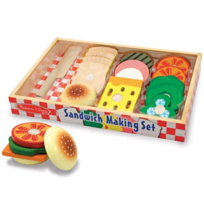 Melissa & Doug® Play Food Sandwich Making Set JCPenney
