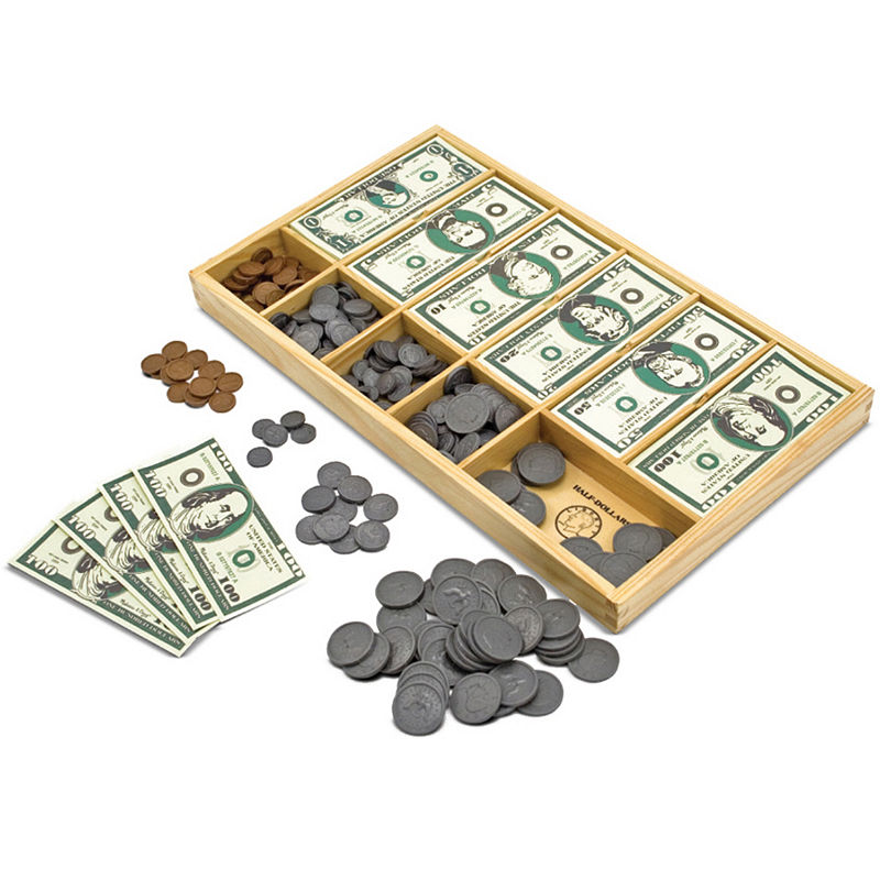 Melissa & Doug Play Money Set