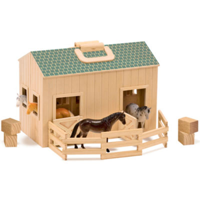 melissa and doug fold and go stable