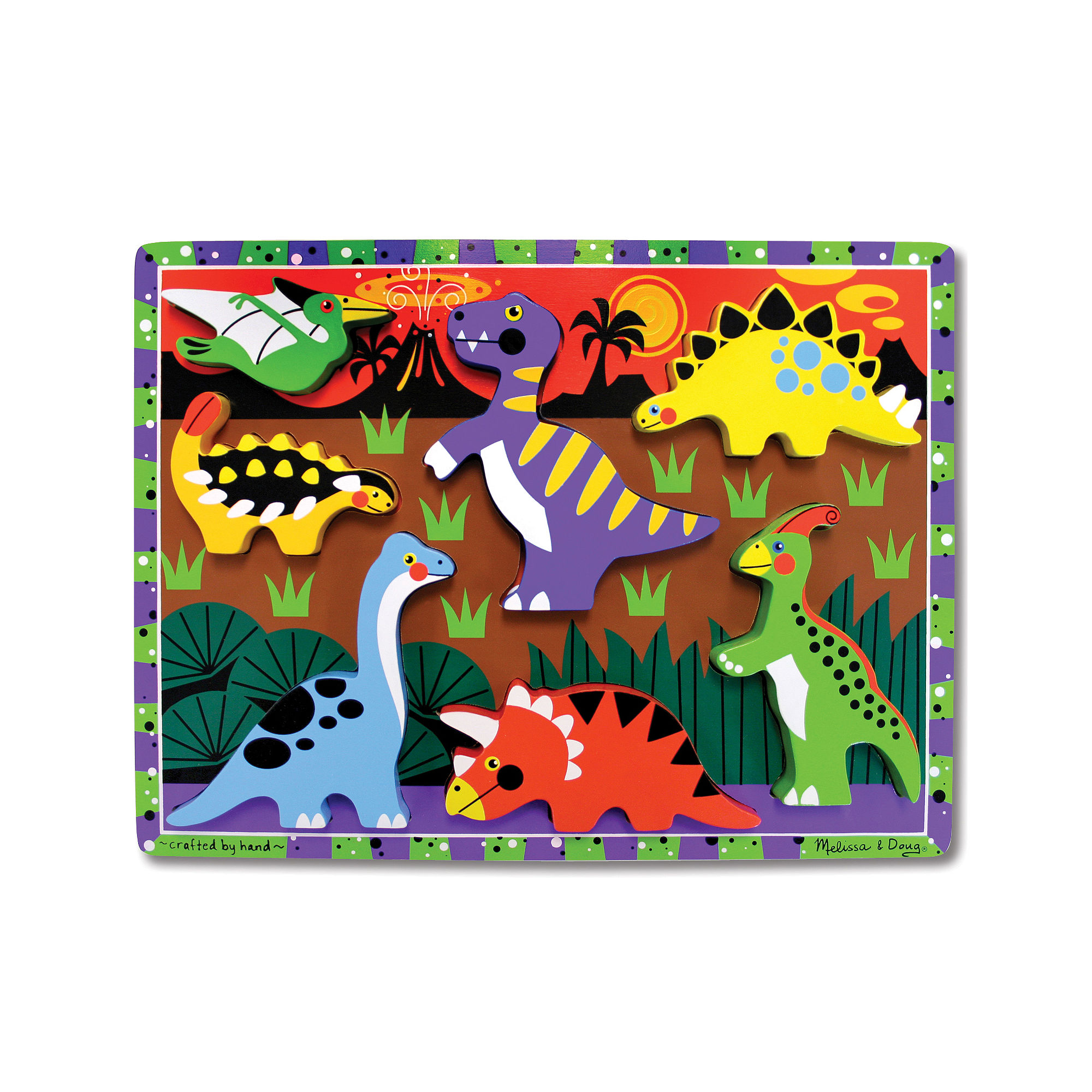 Melissa & Doug Bundle: Puzzle Da Pavimento Dinosauri 48 Pezzi (0,6x0,9m) + Mini-Pad Scratch Fun A Sorpresa - 3
