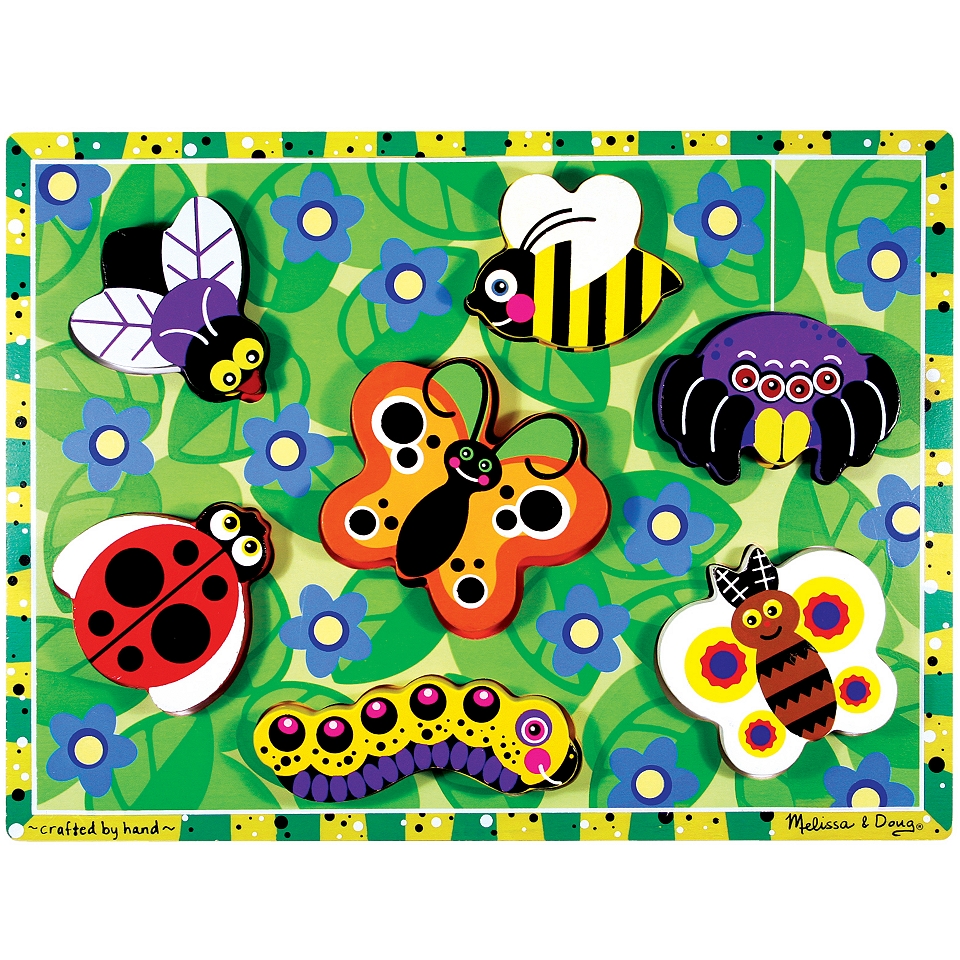 Melissa & Doug Chunky Wooden Insects Puzzle