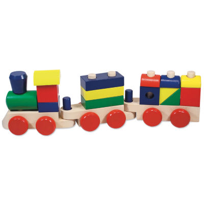 Melissa & DougÂ® Stacking Train, Color: Multi - JCPenney