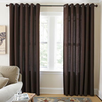 JCPenney Jewel Tex Thermal Pinch Pleated Drape Curtain eBay