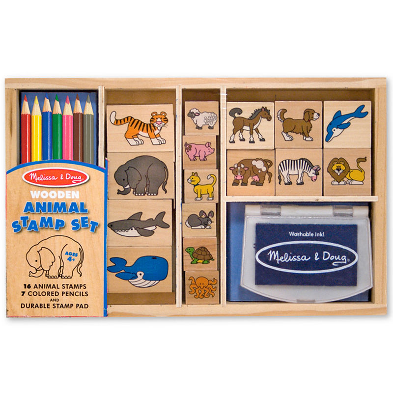 Melissa & Doug Animal Stamp Set