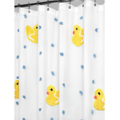 Park B Smith Ducky Ducky Fabric Shower Curtain