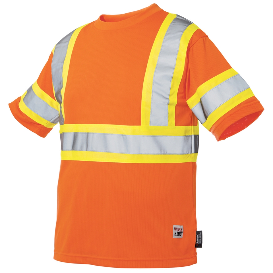Work King High Visibility Armband Shirt, Mens