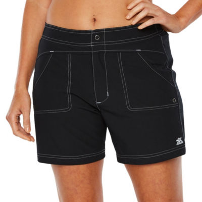 Womens zeroxposur hybrid board swim shorts
