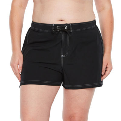 jcpenney womens swim shorts