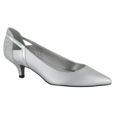 jcp silver shoes