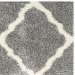 Safavieh Montreal Shag Collection Grover Geometric Square Area Rug