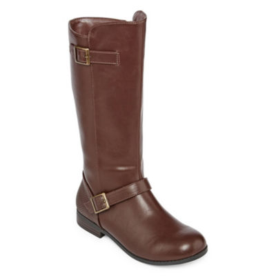 girls leather riding boots
