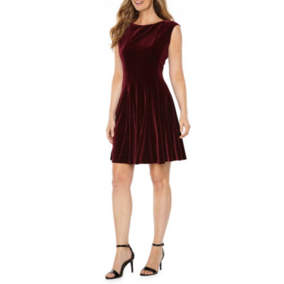 dillards fit and flare cocktail dresses