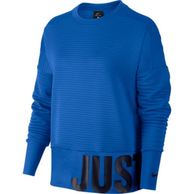 nike just do it crew sweatshirt womens