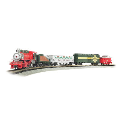 jcpenney christmas train set