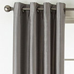 JCPenney Home Plaza Blackout Grommet Top Single Curtain Panel