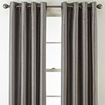 JCPenney Home Plaza Blackout Grommet Top Single Curtain Panel