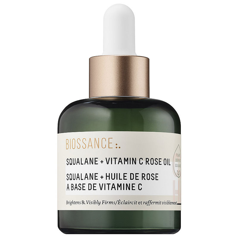 Biossance Squalane + Vitamin C Rose Oil