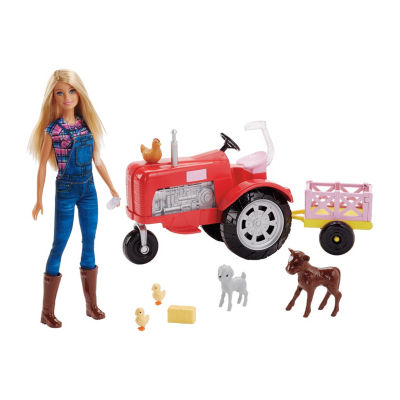 barbie and tractor