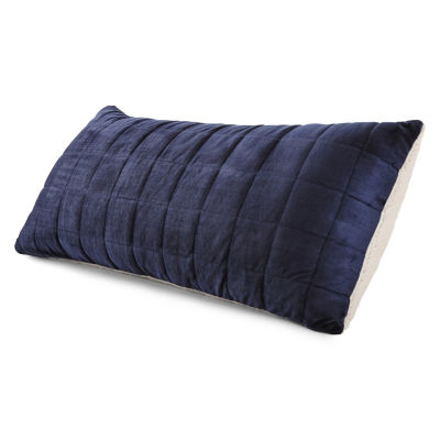 Faux Mink To Reverse Faux Sherpa Body Pillow