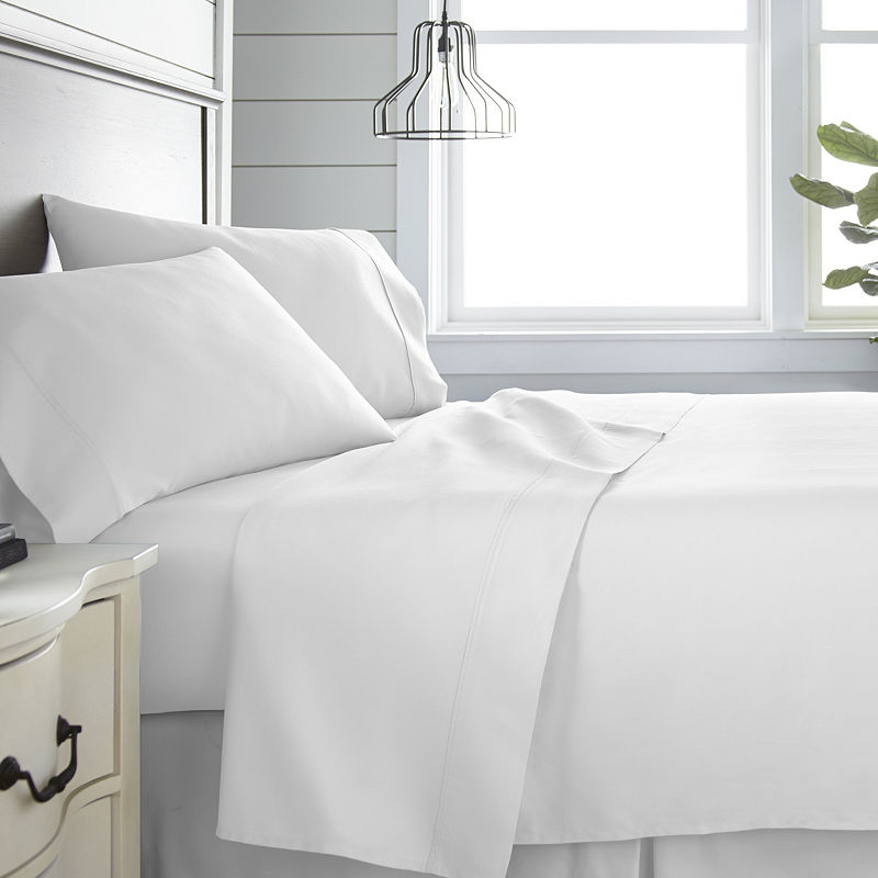 Casual Comfort Premium 300Tc 4-Pcsheet Set, 4Pc Queen, White