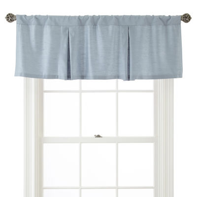 Jcpenney Home Supreme Rod Pocket Box Pleat Valance Jcpenney