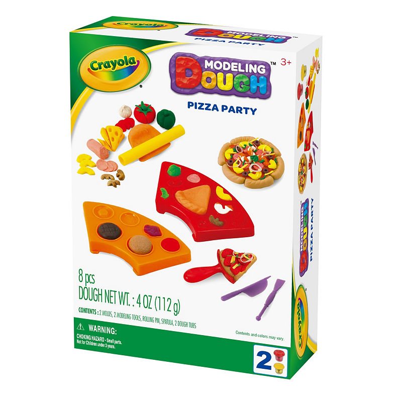 UPC 628165710116 product image for Crayola Pizza Party Modeling Dough Kit | upcitemdb.com