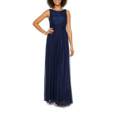 jcpenney navy blue dress