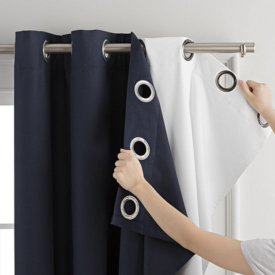 Home Expressions 100% Blackout Grommet-Top Curtain Liner-JCPenney ...