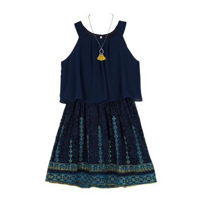 jcpenney navy dresses