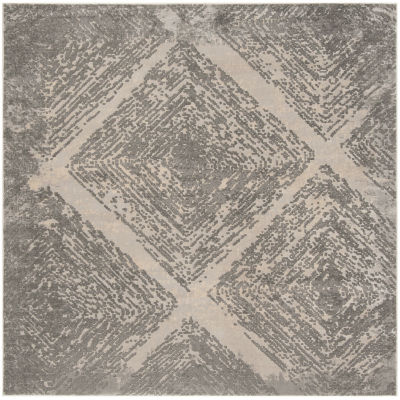 Safavieh Meadow Collection Myrtle Geometric Square Area Rug